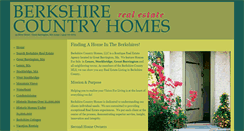 Desktop Screenshot of berkshirecountryhomesrealestate.com